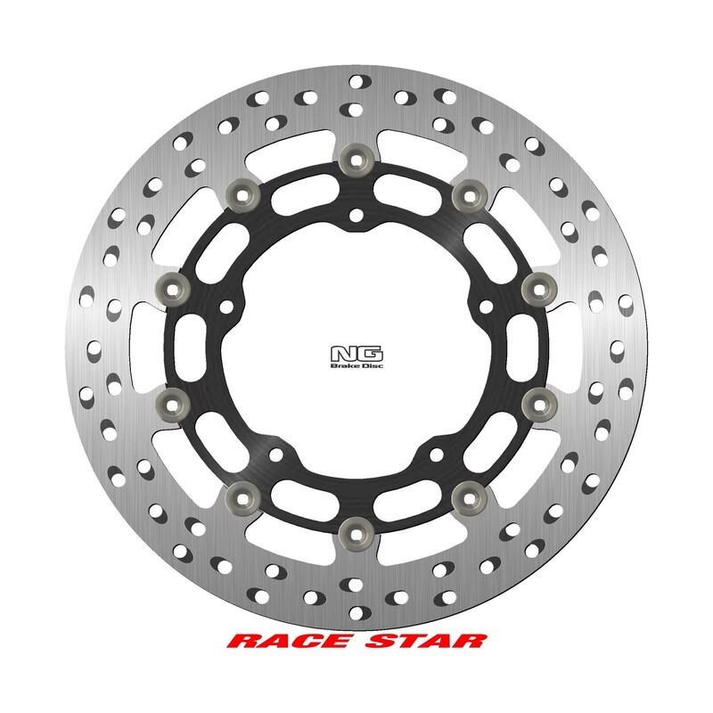Disco de freno NG BRAKES Race Star redondo flotante