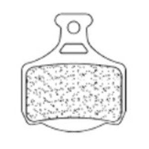 Pastillas de freno bici CL BRAKES sinterizadas carretera - 4066RDX