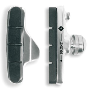 Par zapatas aluminio c/regulacion angulo