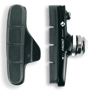 Par zapatas alu regulables negra Campagnolo