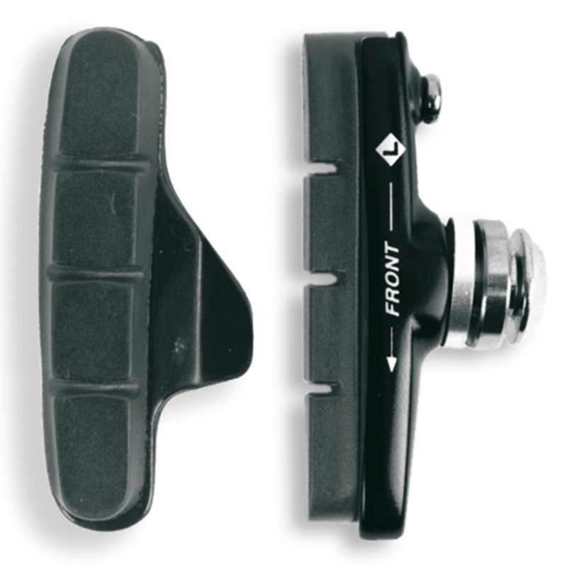 Par zapatas alu regulables negra Campagnolo