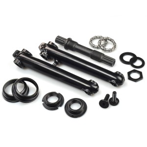 Juego de bielas + eje 8T BMX CR-MO