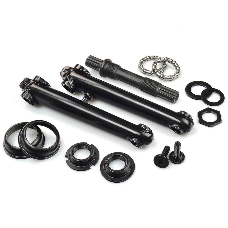 Juego de bielas + eje 8T BMX CR-MO