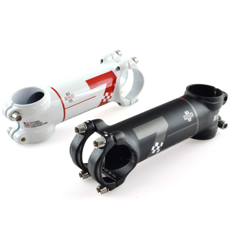 Potencia para bicicleta ±7° UNO Serie 7 - 100 mm blanco