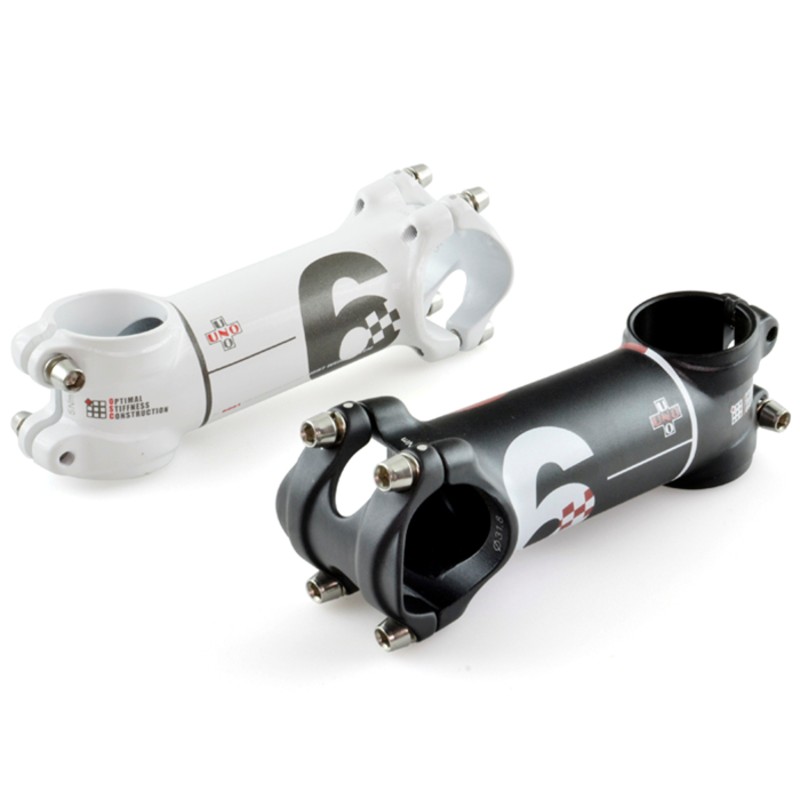 Potencia para bicicleta ±7° UNO Serie 6 - 110 mm blanco