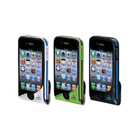 Funda iPhone 4/4S bici LOTUS Negra