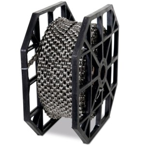 Cadena KMC Z8 en rollo 50m + 40 enganches