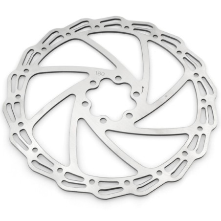 Disco de freno Alhonga 6 tornillos ondulado Ø180mm