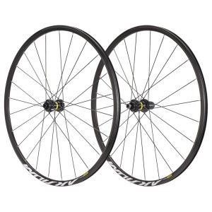 Juego de ruedas Mavic Aksium Disco Center Lock Eje pasante 12x100