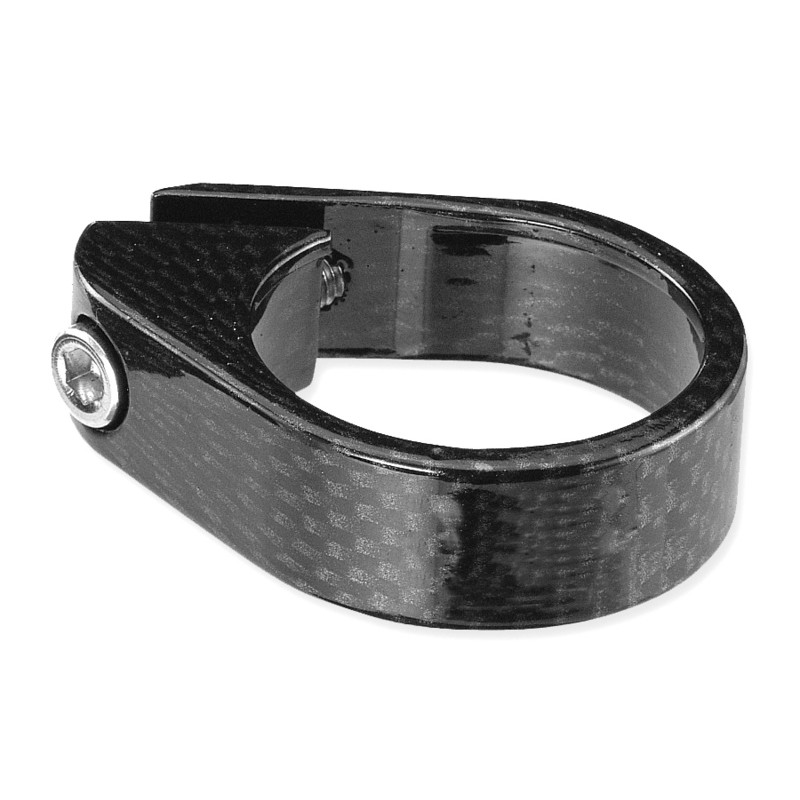 Abrazadera cierre tija de sillín de bicicleta V BIKE con tornillo -...