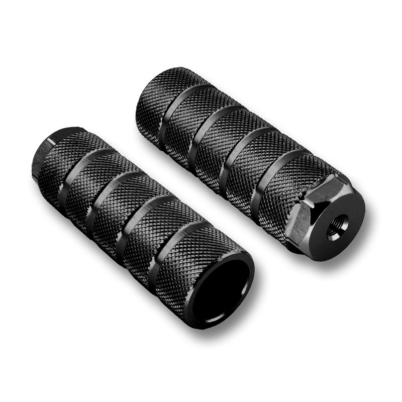 Juego reposapies bici M14. Negro