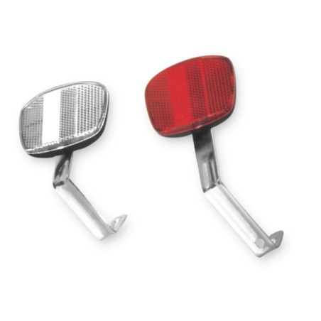 Catadióptrico BTT delantero con soporte