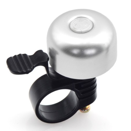 Timbre 35mm aluminio. Plata