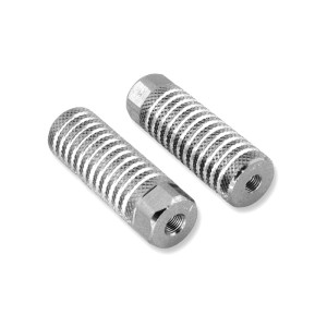 Juego reposapies bici 24Tx26T. Plata