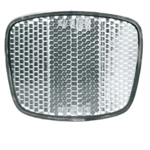 Reflector delantero de bicicleta + soporte sujeción a la horquilla ...