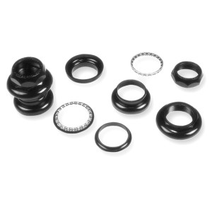 Juego direccion. Acero 1-1/8''. Negro