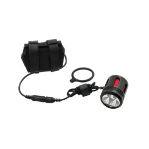 Luz delantera bicicleta LED 3000lm con batería externa recargable