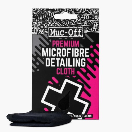 Paño de microfibra MUC-OFF Premium, especial para casco y pantalla
