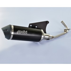 POLINI Exhaust Stainless Steel/Carbon - Vespa 125