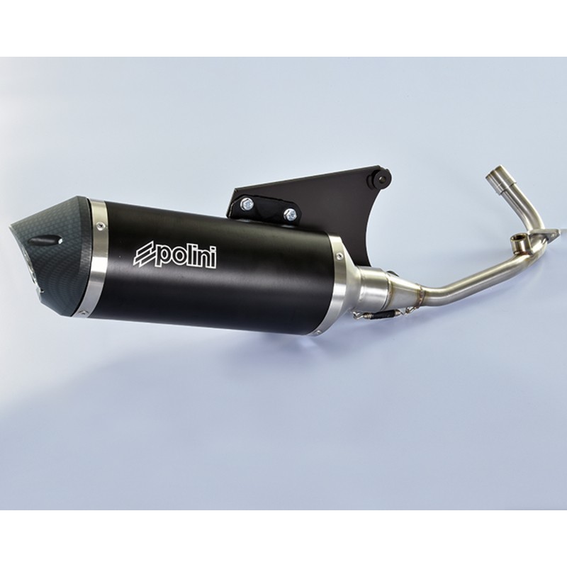 POLINI Exhaust Stainless Steel/Carbon - Vespa 125