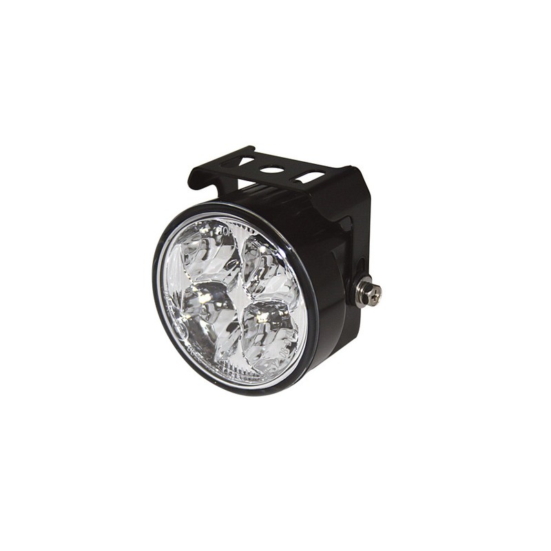 Luz de conducción diurna LED HIGHSIDER redonda