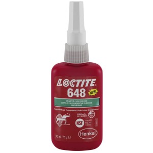 Compuesto retenedor LOCTITE 648 baja viscosidad alta resistencia - ...
