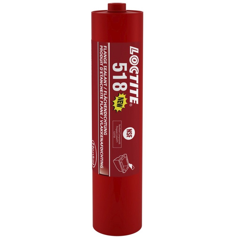 Sellador de juntas LOCTITE 518 semiflexible rápido - Cartucho 50ml
