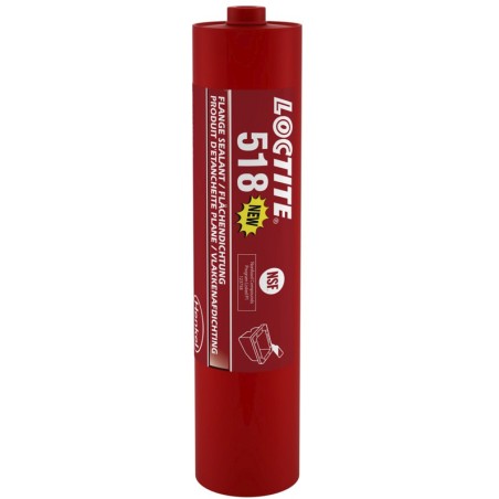 Sellador de juntas LOCTITE 518 semiflexible rápido - Cartucho 50ml