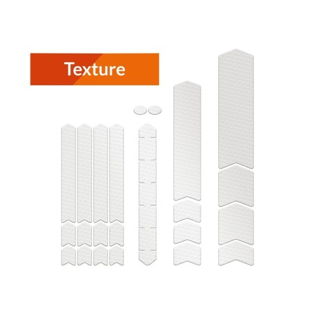 Kit adhesivos protectores cuadro ALGIS texture L transparente