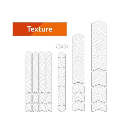 Kit adhesivos protectores cuadro ALGIS texture L LINES blanco