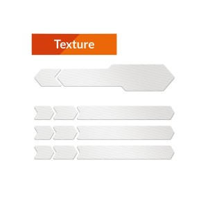 Kit adhesivos protectores de vaina ALGIS texture transparente