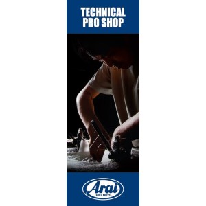 Banner magnético ARAI 49x140cm