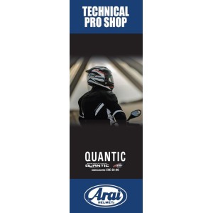Banner magnético ARAI Quantic 49x140cm