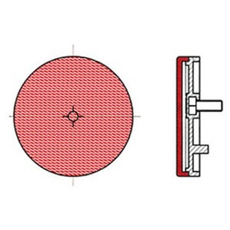 Catadióptrico redondo trasero V PARTS