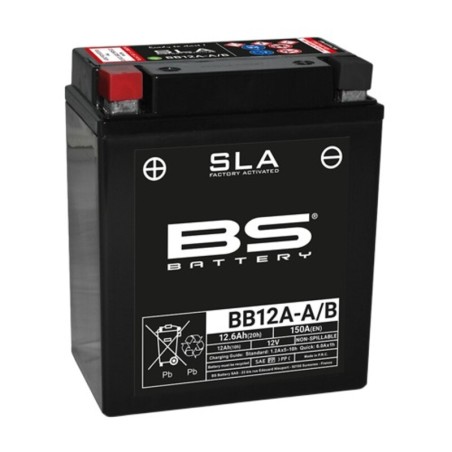 Batería BS BATTERY SLA activada de fábrica sin mantenimiento - BB12...