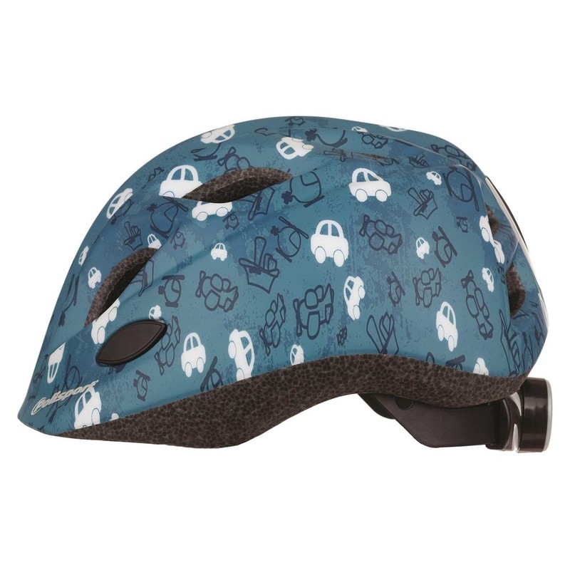 Casco de bicicleta infantil POLISPORT Fun Trip con luz Led talla XS...