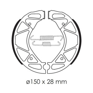 Zapatas de freno TECNIUM Scooter orgánicas - BA209