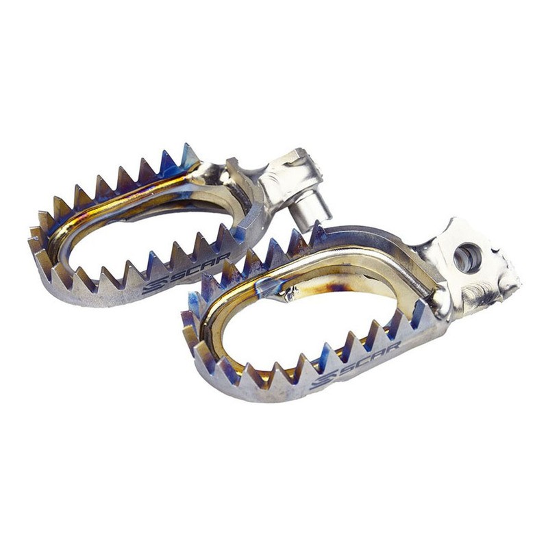 Estriberas SCAR antibarro de titanio