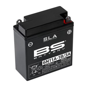 Batería BS BATTERY SLA sin mantenimiento activada de fábrica - 6N11...