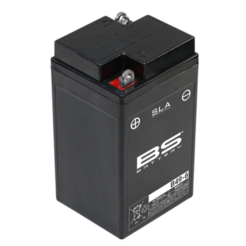 Batería BS BATTERY SLA sin mantenimiento activada de fábrica - B49-6