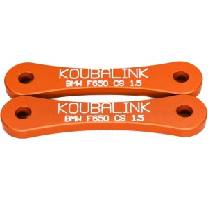 Kit de bajada KOUBALINK (38.1 mm) naranja - BMW F650CS