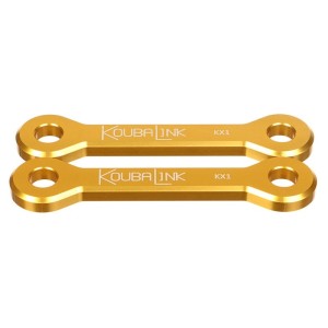 Kit de bajada KOUBALINK (25.4 mm) dorado - Kawasaki KX125 / 250