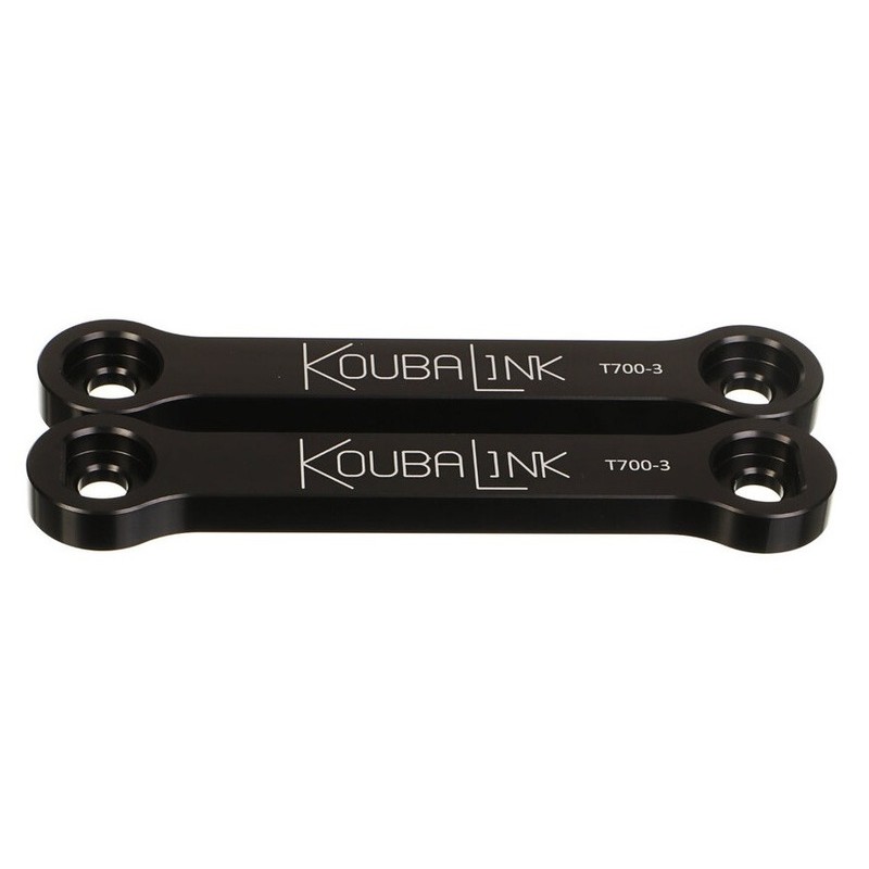 Kit de bajada KOUBALINK (38.1 mm) negro - Yamaha Ténéré 700