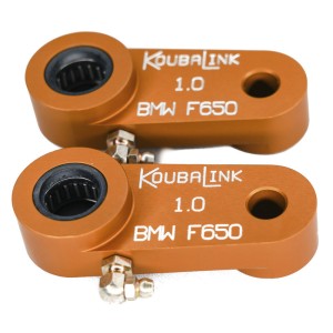 Kit de bajada KOUBALINK (25.4 mm) naranja - BMW F650 Funduro