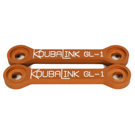 Kit de bajada KOUBALINK (28.6 mm) naranja - Suzuki SFV650 Gladius