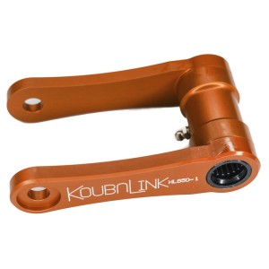 Kit de bajada KOUBALINK (25.4 mm) naranja - Husqvarna TR650 Strada ...