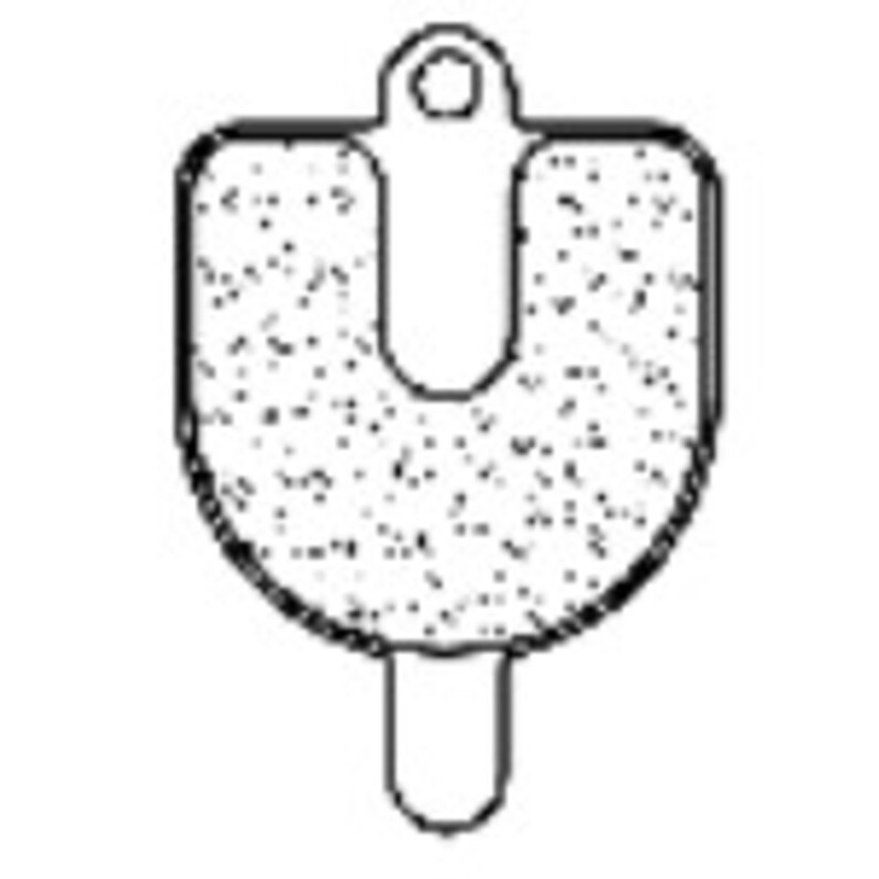 Juego de pastillas sinterizadas con tratamiento cerámico para bici ...