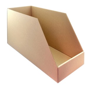 Caja de cartón automontable V PARTS para organización de stock - 56...