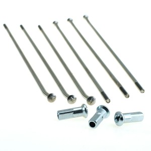 Juego de radios plata para llanta 18 para buje OEM 25 5404