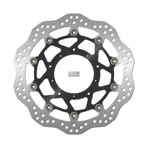 Disco de freno NG BRAKES ondulado flotante